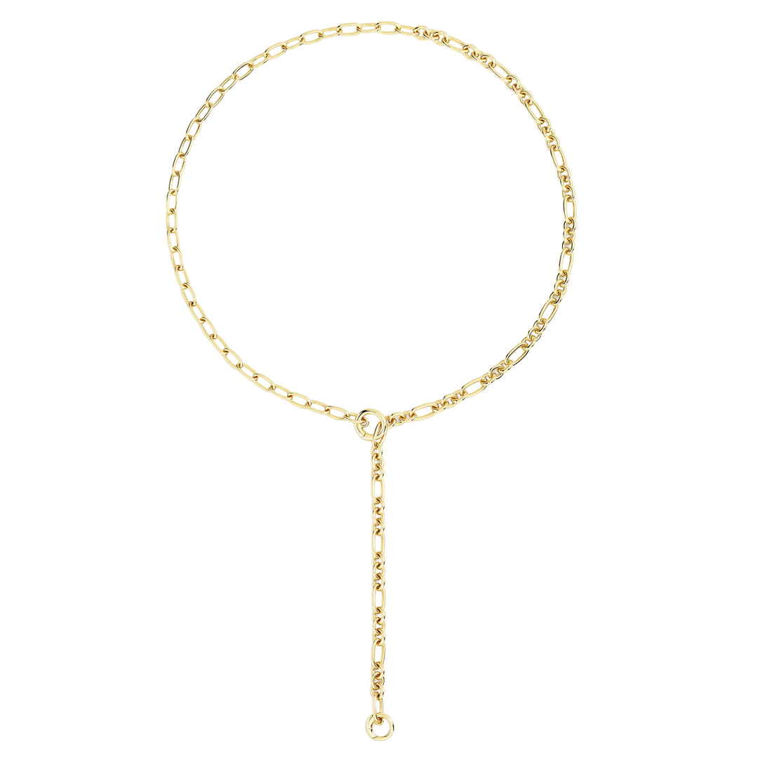 DoDo Collana maglie apribili argento dorato DCC3004-ESSEN-00YAG