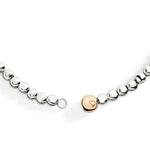 Load image into Gallery viewer, Collana Pepita Argento e Oro Rosa