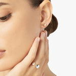 Load image into Gallery viewer, DoDo Orecchino stud pepita DHC1009-PEPIT-0009R - oro rosa 9kt