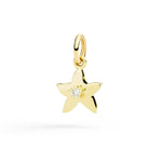 Load image into Gallery viewer, DoDo Ciondolo stellina oro giallo &amp; diamante DMC5017-STARX-DB09G