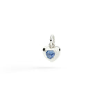 Load image into Gallery viewer, DoDo Ciondolo cuore argento &amp; zaffiro sintetico DMC6009-HEART-SZAAG