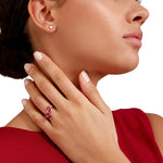 Load image into Gallery viewer, DoDo Orecchini cuore oro rosa DOC5001-HEART-0009R