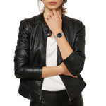 Load image into Gallery viewer, Breil Avery EW0459 - cassa e bracciale in acciaio - quadrante nero con datario