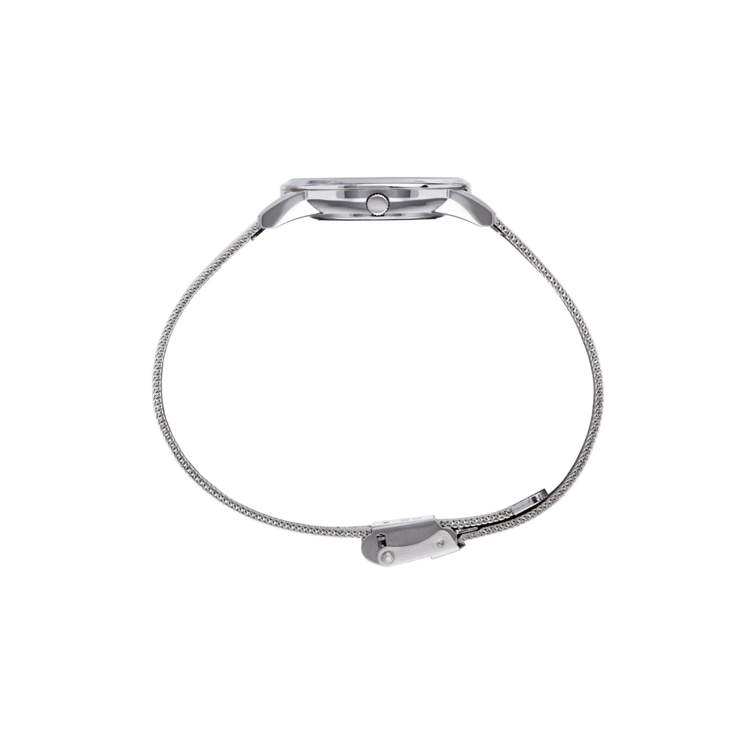 Breil Avery EW0677 - bracciale e cassa acciaio - quadrante bianco con datario