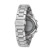 Breil C'est Chic EW0725 - cassa e bracciale acciaio - quadrante azzurro con cronografo e datario