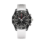 Load image into Gallery viewer, Quadrante nero con indicazioni cronografiche e datario del Breitling Endurance Pro 38 X83310A71B1S1.
