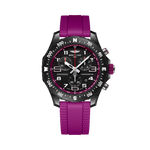 Load image into Gallery viewer, Quadrante viola con indici luminescenti e datario a finestrella del Breitling Endurance Pro 38 X83310F61B1S1.
