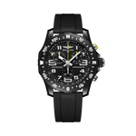 Load image into Gallery viewer, Quadrante nero con indici luminescenti, datario a finestrella e scala rosa dei venti del Breitling Endurance Pro 44 X82310E51B1S2.
