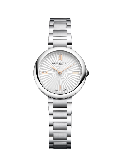 Baume & Mercier Joia de Baume & Mercier 10848 - bracciale e cassa acciaio - quadrante argento