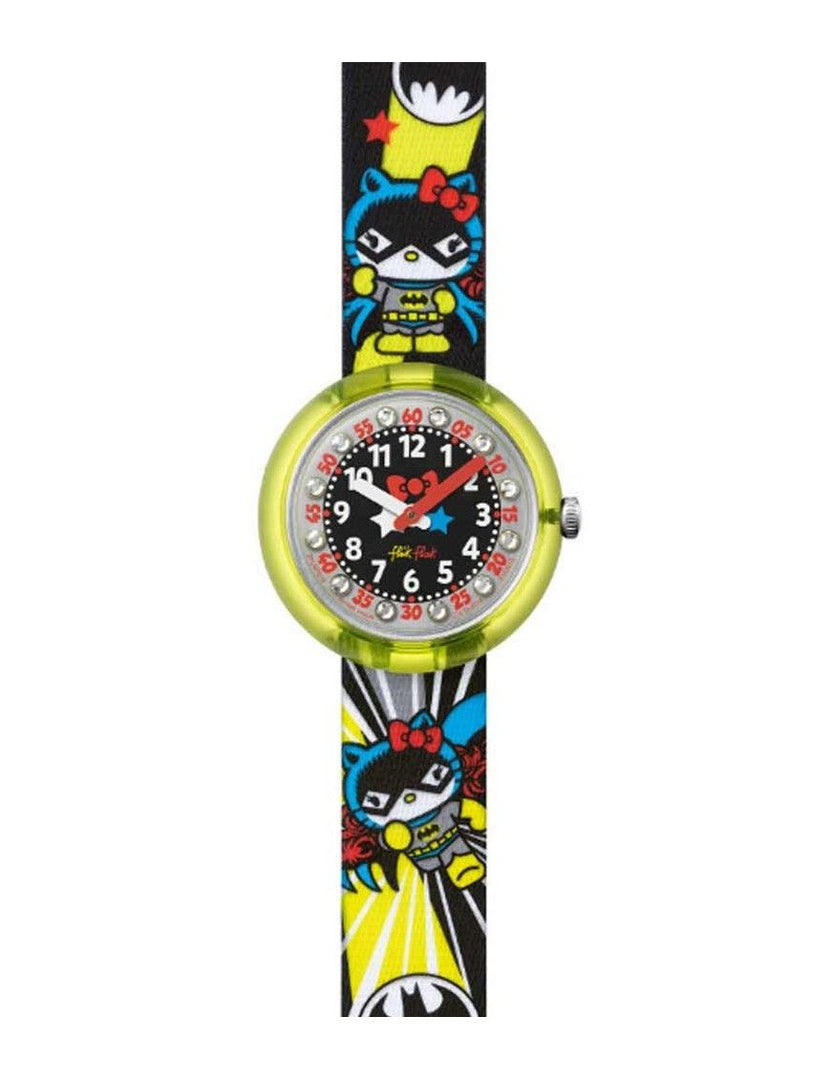 Vista del quadrante con personaggio Batgirl in versione Hello Kitty sul Flik Flak FLNP016