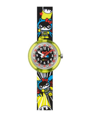Vista del quadrante con personaggio Batgirl in versione Hello Kitty sul Flik Flak FLNP016