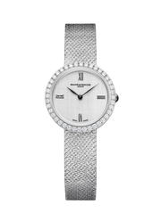Baume & Mercier Joia de Baume & Mercier 10850 - bracciale e cassa acciaio - quadrante argento