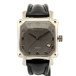 Load image into Gallery viewer, HAMILTON Lloyd Automatic H001000135 NOS - cassa acciaio - cinturino pelle nera - quadrante grigio con datario