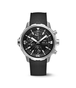 Load image into Gallery viewer, IWC Aquatimer Chronograph IW376803 con cassa acciaio 44 mm e quadrante nero luminescente.
