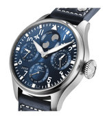 Load image into Gallery viewer, Cinturino in gomma blu con fibbia deployante e sistema EasX-CHANGE.
