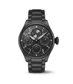 Load image into Gallery viewer, IWC Big Pilot’s Watch Perpetual Calendar TOP GUN Ceratanium IW503604 con cassa e bracciale in Ceratanium nero opaco da 46,2 mm.
