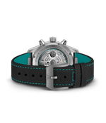 Load image into Gallery viewer, Fondello con vetro zaffiro trasparente che mostra il movimento calibro 69385.
