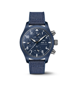 Load image into Gallery viewer, IWC Pilot&#39;s Watch Chronograph 41 TOP GUN Oceana IW389404 con cassa in ceramica blu da 41,9 mm e quadrante blu matt.
