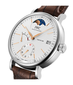 Load image into Gallery viewer, Cinturino in pelle di alligatore marrone con fibbia ad ardiglione.
