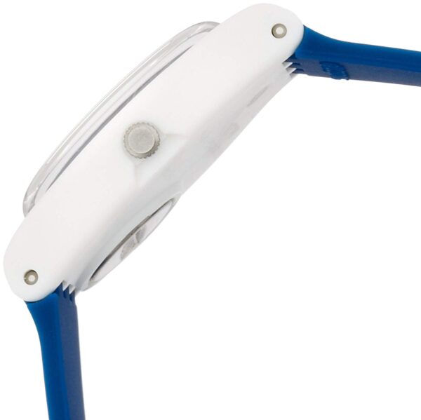 Swatch Squirolino LW152 - cinturino e quadrante blu - cassa bianca