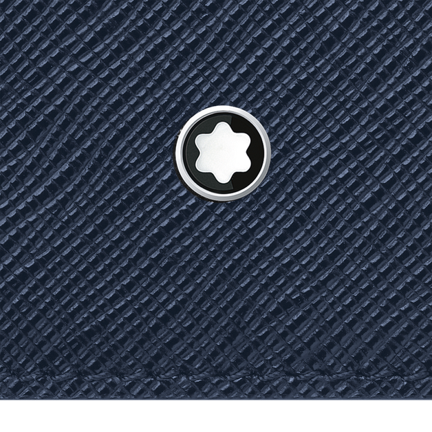 Montblanc Porta carte di credito 131723 - dettaglio logo