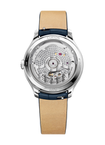 Load image into Gallery viewer, Baume &amp; Mercier Clifton 10833 - cassa acciaio - fondello con movimento a vista