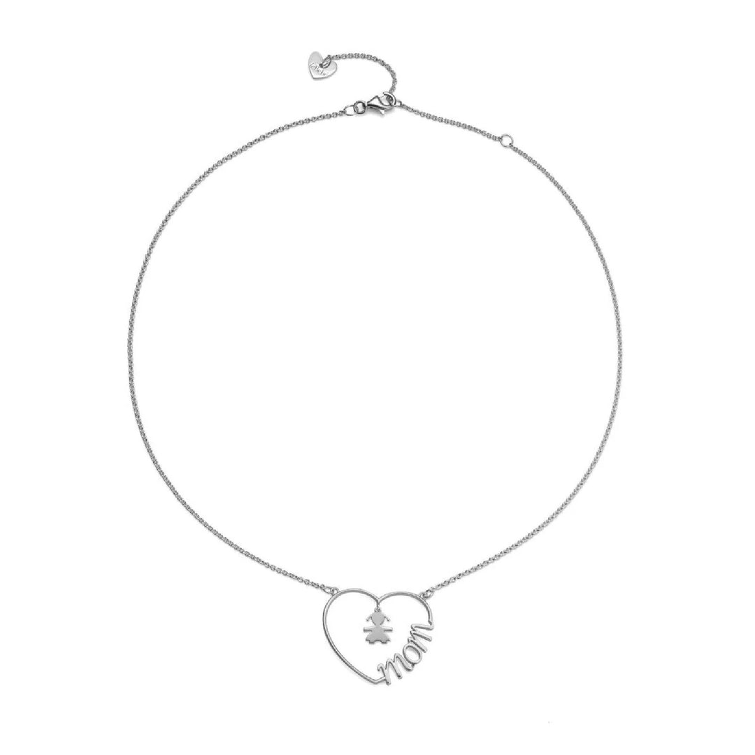 Collana Cuore di Mamma con Bimba