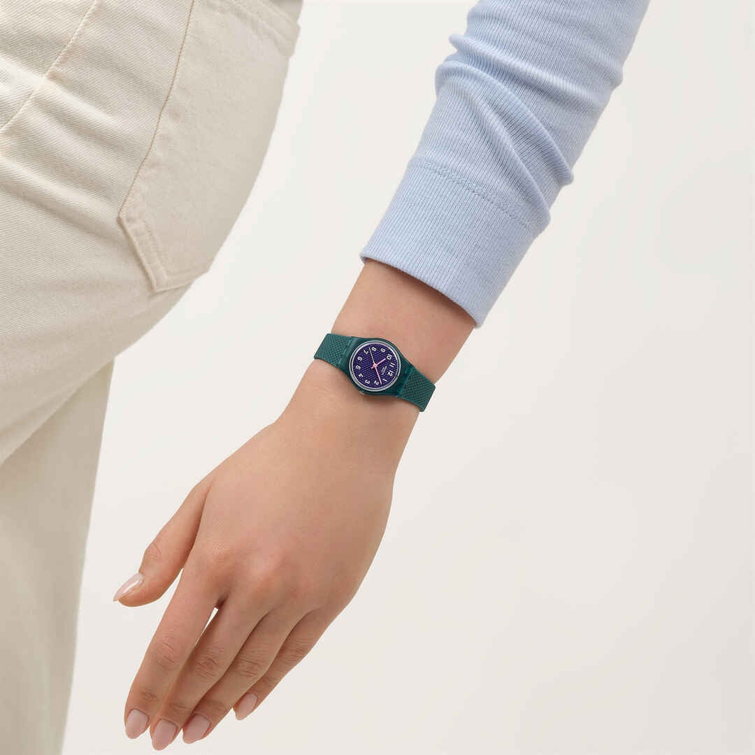 Swatch Teal weave LL127 - polso