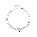 Load image into Gallery viewer, Le Bebé Bracciale bimba oro bianco e diamante LBB524