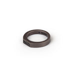 Load image into Gallery viewer, MANO|J Anello in titanio e diamanti black MINANTBFE_24