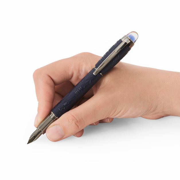 Montblanc Stilografica StarWalker SpaceBlue Precious Resin 130210