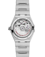 Load image into Gallery viewer, Cassa in acciaio inox da 34 mm con lunetta liscia e ritocchi lucidi dell’Omega Constellation Co-Axial Master Chronometer
