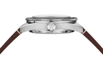 Load image into Gallery viewer, Bracciale ergonomico in acciaio inox con fibbia deployante e fondello trasparente in vetro zaffiro che mostra il calibro Co-Axial Master Chronometer 8912
