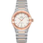 Load image into Gallery viewer, Bracciale integrato in acciaio inox con fibbia deployante a farfalla leggero e resistente dell’Omega Seamaster Aqua Terra 150M
