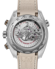 Cassa in acciaio spazzolato da 45,5 mm con lunetta girevole unidirezionale in ceramica bronzo con scala subacquea Liquidmetal™