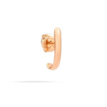 Load image into Gallery viewer, Orecchino Stud Essentials DoDo in oro rosa 9K, design semplice e raffinato per un uso quotidiano.
