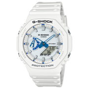 Orologio Casio G-Shock GA-2100HDS-7A con quadrante blu fosforescente ispirato al bagliore del plancton bioluminescente