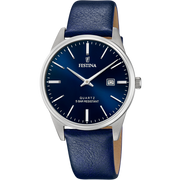 Orologio Festina Classics F20512/3 con quadrante blu elegante e datario a finestrella