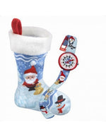 Load image into Gallery viewer, Orologio Flik Flak Boys Christmas FTNP002 con quadrante a tema natalizio e cinturino colorato.
