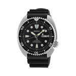 Load image into Gallery viewer, Orologio Seiko Prospex Diver SRPE93K1 con cassa robusta in acciaio inox e quadrante nero con indici luminosi.
