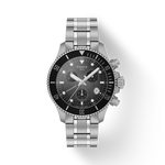 Load image into Gallery viewer, Orologio Tissot Seastar 1000 con quadrante grigio sfumato, indici e lancette luminescenti SuperLuminova
