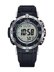 Orologio digitale Casio PRW-30-1A PRO TREK con grande pulsante diretto e display LCD chiaro per misurazioni di direzione, altitudine e pressione barometrica.