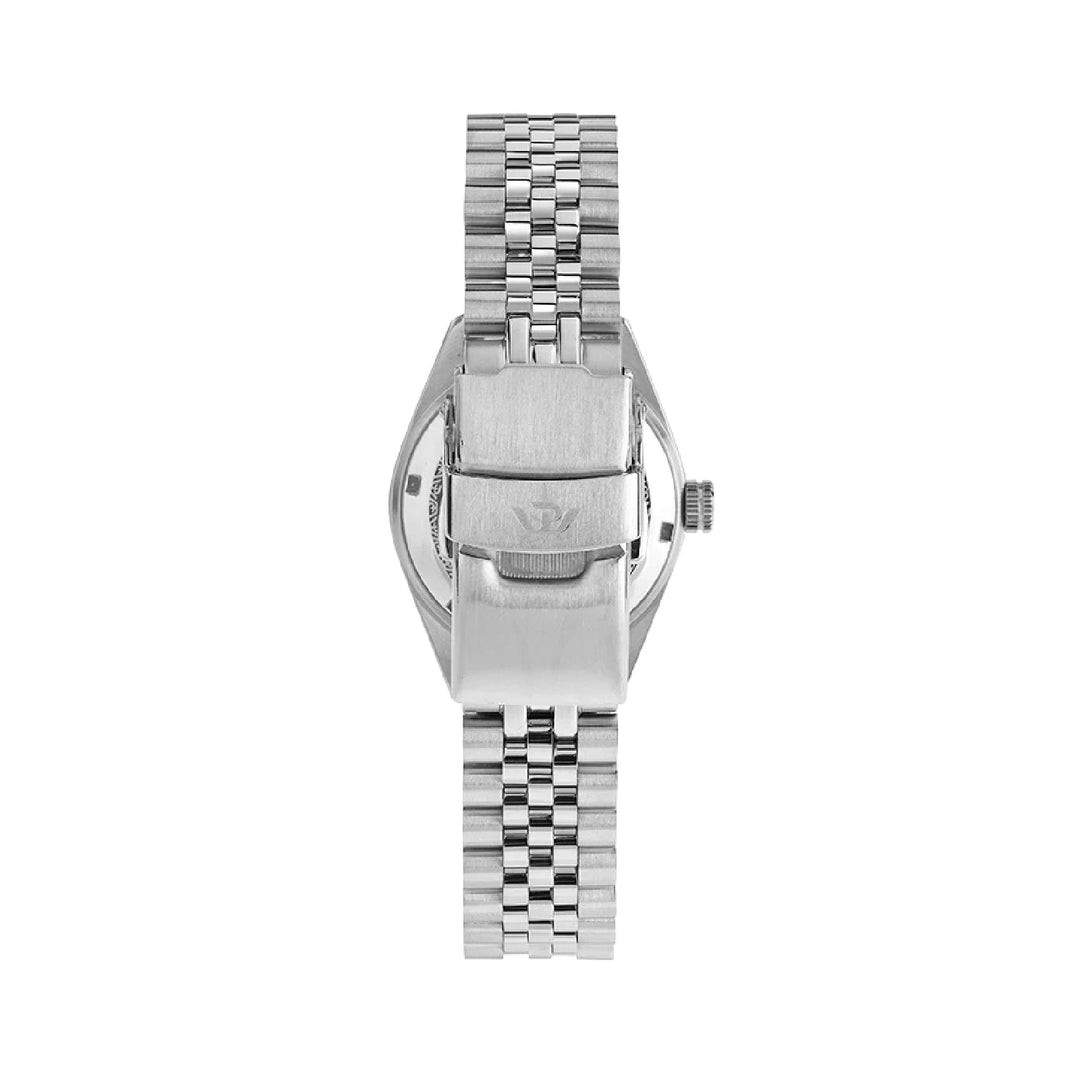 Philip Watch Caribe Urban R8253597663 - bracciale e cassa acciaio - quadrante argento con datario - retro