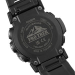 Load image into Gallery viewer, Casio PRW-35 PRW-35-1AER - cinturino e cassa resina nera - quadrante grigia multifunzione - fondello