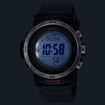 Load image into Gallery viewer, Casio PRW-35 PRW-35-1AER - cinturino e cassa resina nera - quadrante grigia multifunzione