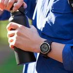 Load image into Gallery viewer, Casio PRW-35 PRW-35-1AER - cinturino e cassa resina nera - quadrante grigia multifunzione