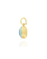 Load image into Gallery viewer, Charm &quot;Boules&quot; in oro e Amazzonite (Piccolo)
