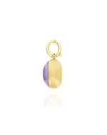 Load image into Gallery viewer, Charm &quot;Boules&quot; in oro e Lepidolite (Piccolo)
