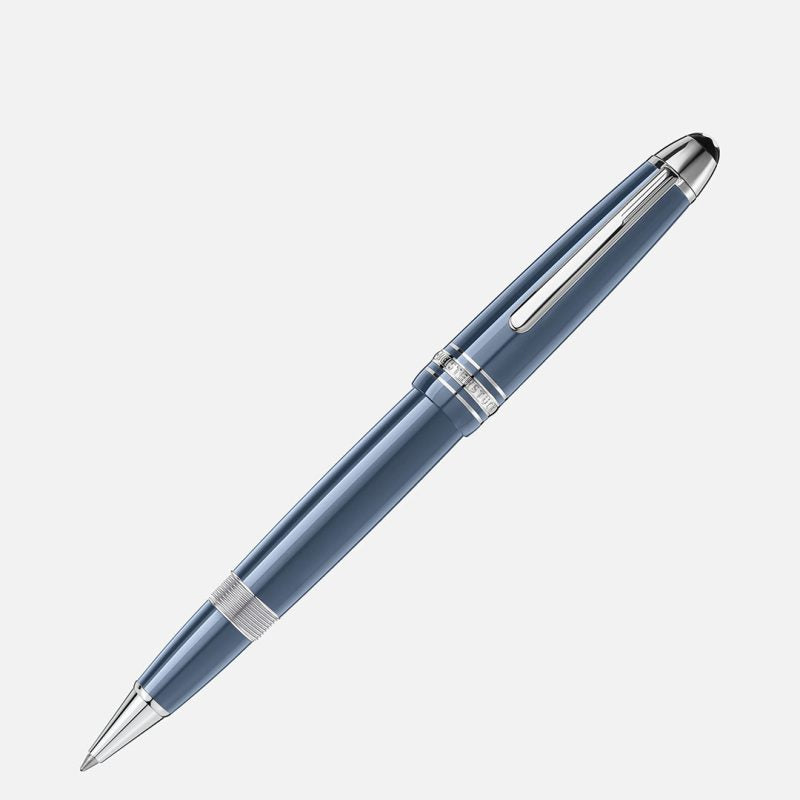 Montblanc Penna roller Glacier Legrand Blu 129394 