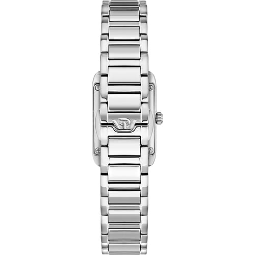 Cinturino in acciaio inox argento con chiusura deployante del Philip Watch Museum.